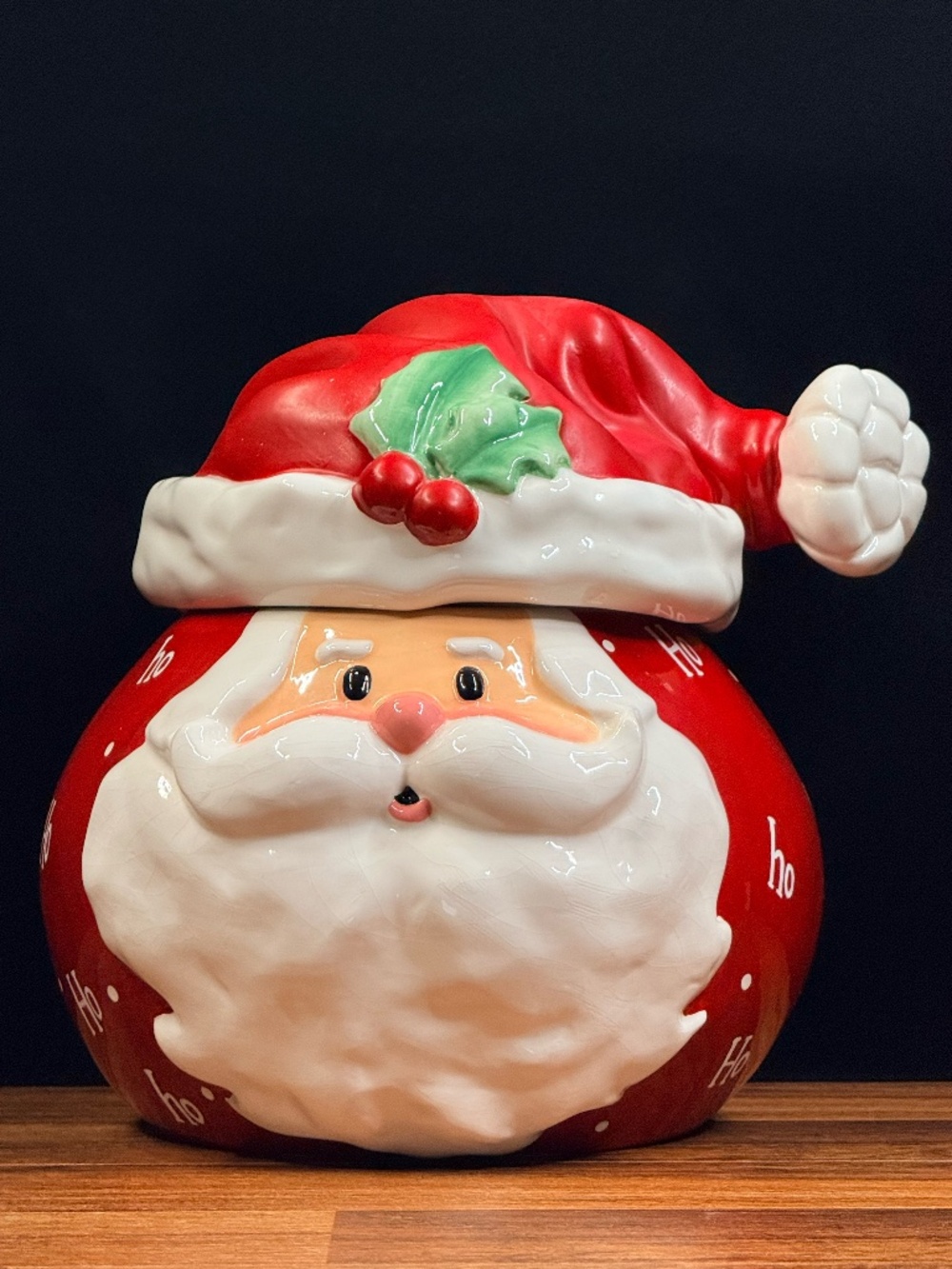 BURTON & BURTON Santa Cookie Jar